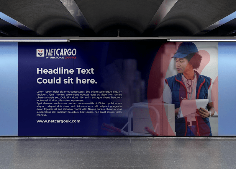Cover image for BRAND IDENTITY FOR NETCARGO INTERNATIONAL LOGISTICS UK
