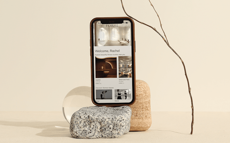 Cover image for Forme · Boutique Fitness Class Reservation App