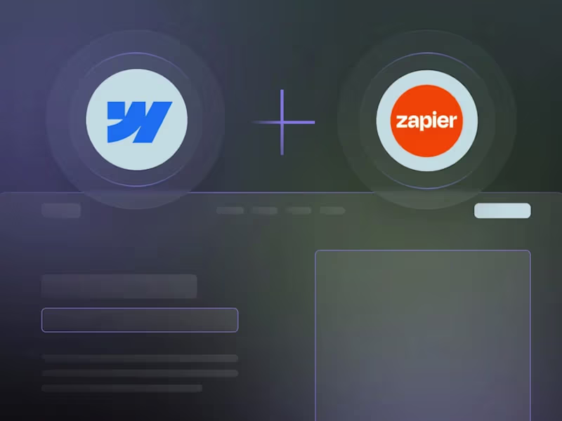 Cover image for Automating Workflows with Zapier Integration