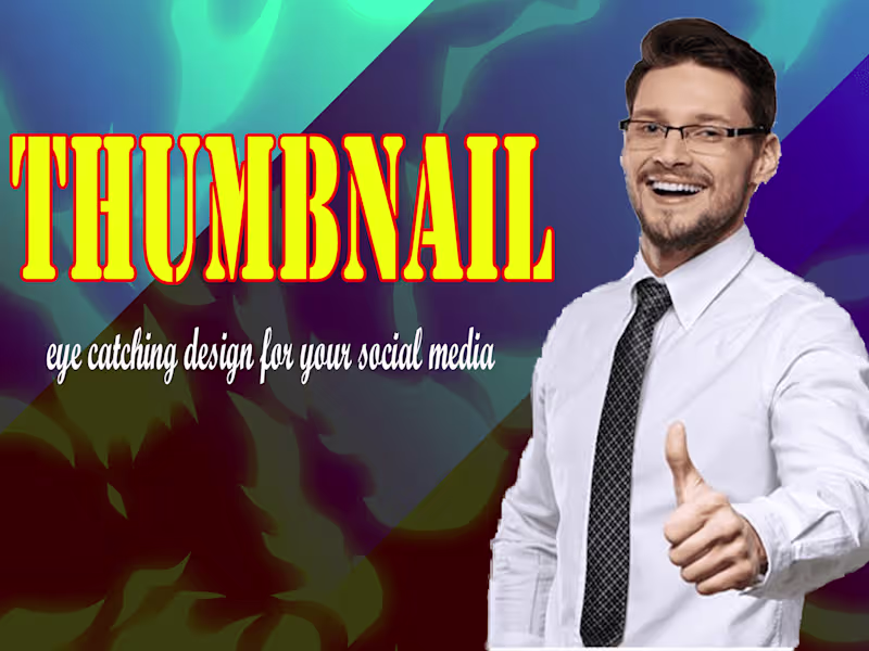 Cover image for Thumbnail Design Services for Every Platform!