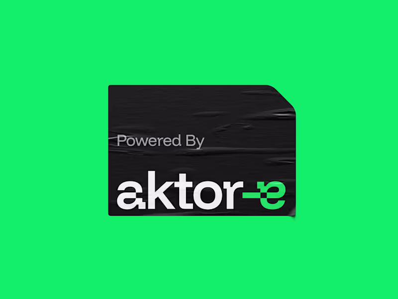 Cover image for Branding for Sustainable Manufacturing with aktor-e