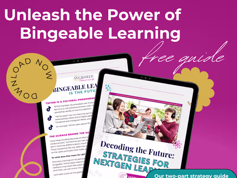 Cover image for Social Media Management for Anchored Training