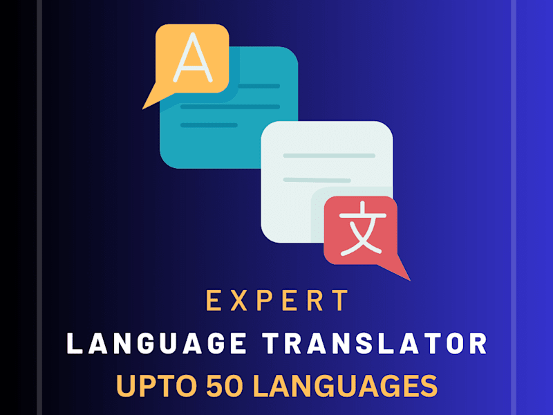 Cover image for Expert Translator Providing Accurate and Fluent Translations
