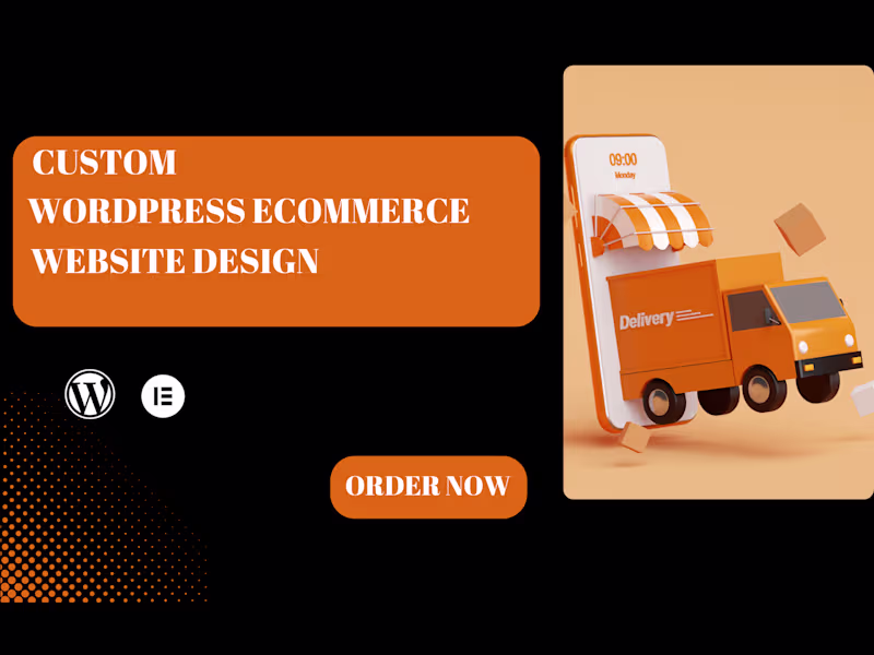 Cover image for Create WordPress Ecommerce Website