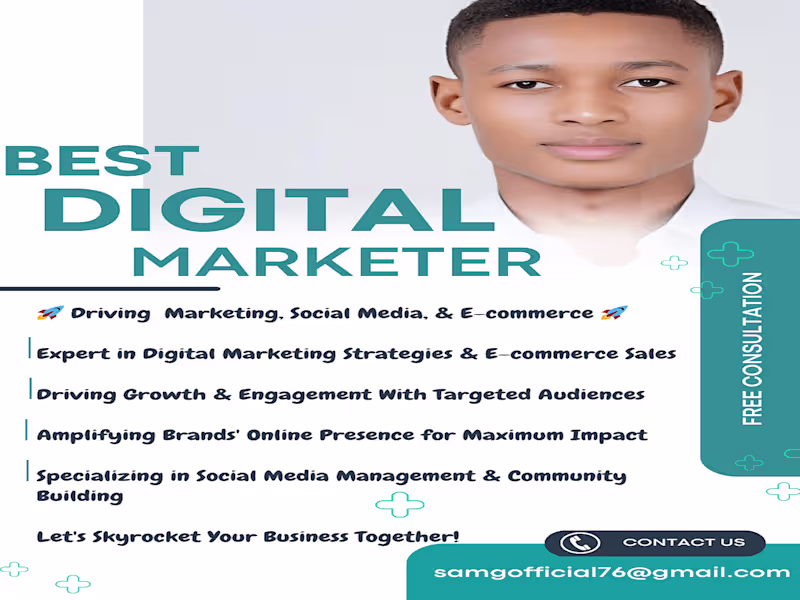 Cover image for Social Media Marketing, Facebook, Youtube, Twitter Promotion
