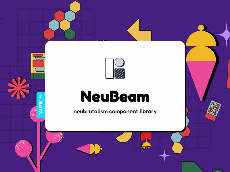 Cover image for NeuBeam: A Tailwind CSS Component Library