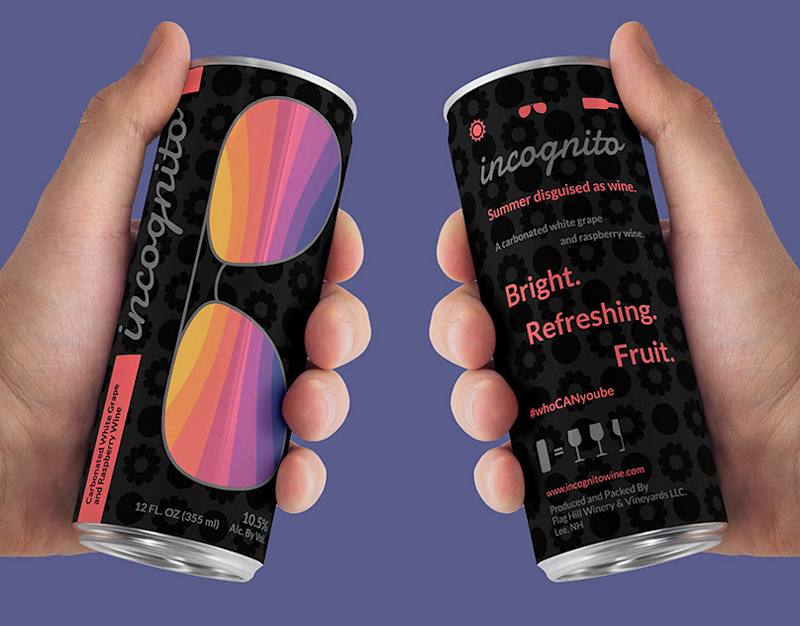 Cover image for Canned Wine Label Design