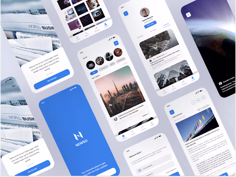 Cover image for I will expert mobile app ui ux design, website ui ux design