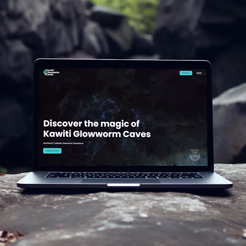 Cover image for Kawiti Caves