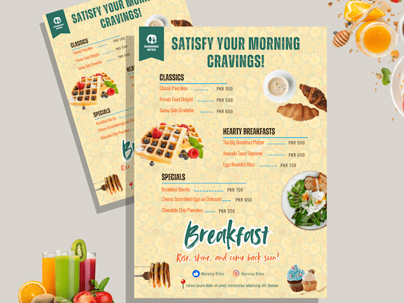Cover image for Creative Design Services for Social Media, Flyers, and Menus