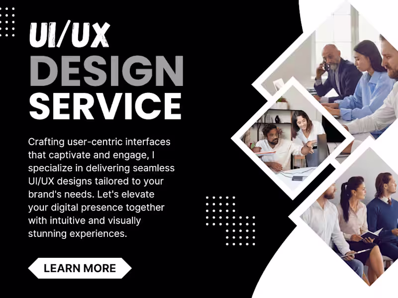 Cover image for Elevate Your Brand with Intuitive UI/UX Design Solutions.