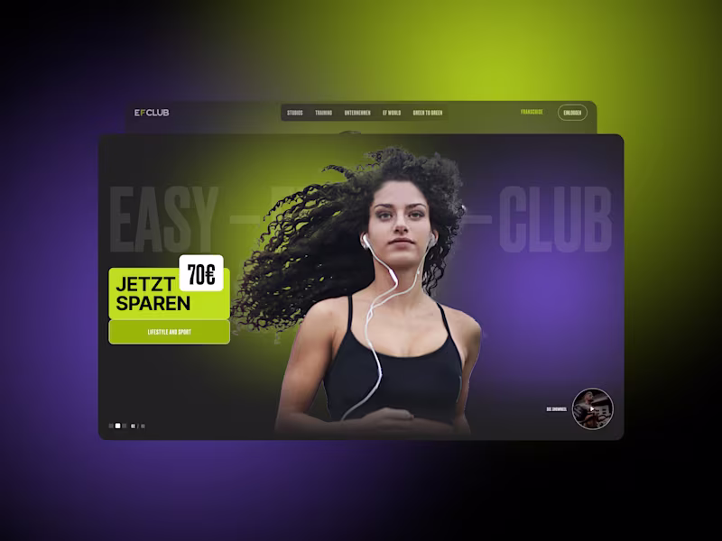 Cover image for Fitness Studio Website — Strategic Redesign for Growth