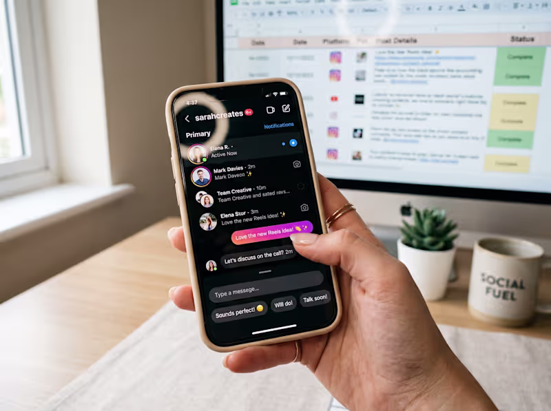 Cover image for Social Media DM & Comment Management Service