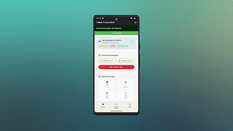 Cover image for Powershift • Mobile app & web dashboard