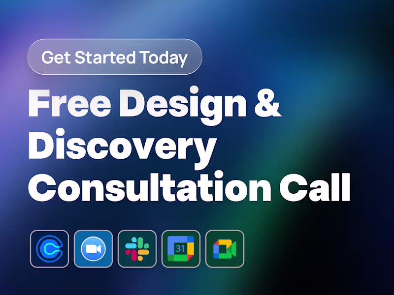 Cover image for Free Design & Discovery Consultation Call