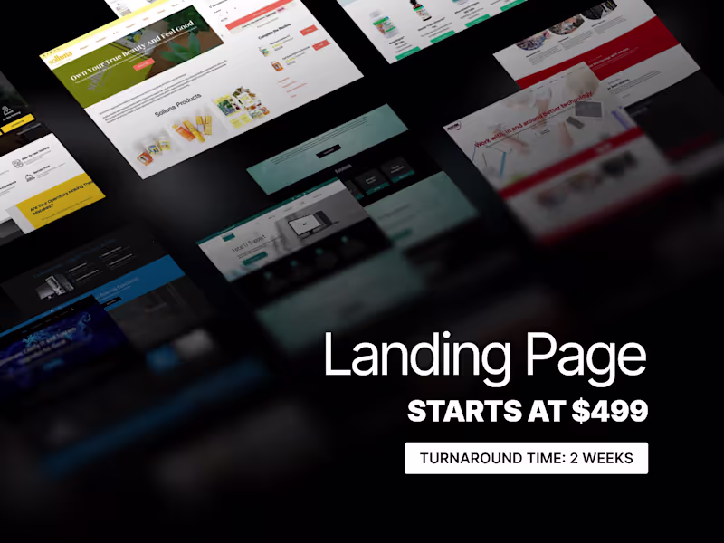 Cover image for Landing Page
