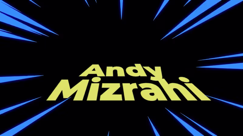 Cover image for Andy Mizrahi's Resume