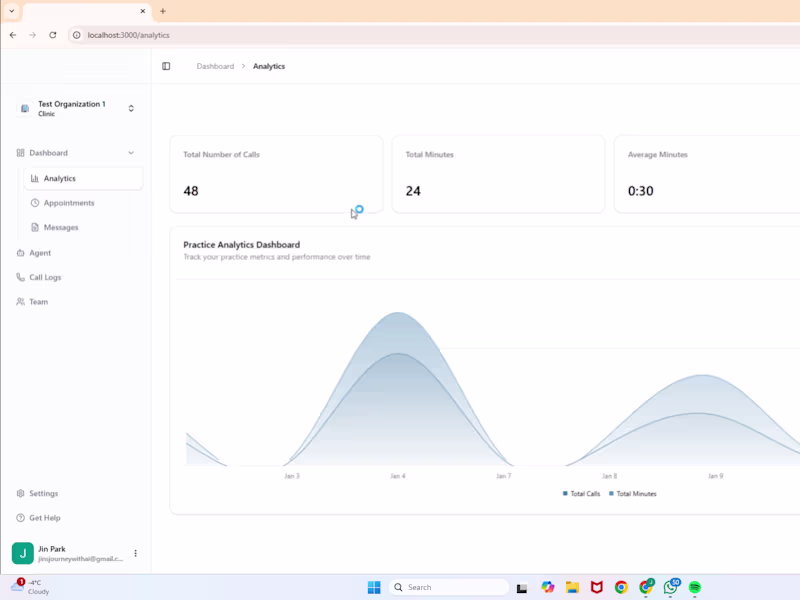 Cover image for Voice AI Saas for Dental Clinics (Livekit)