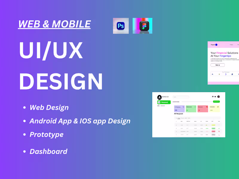 Cover image for Design a complete web design 