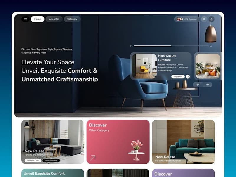 Cover image for Furniture E-commerce Platform