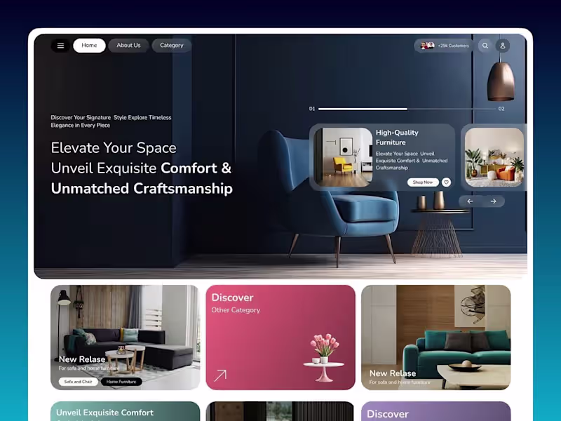 Cover image for Furniture E-commerce Platform