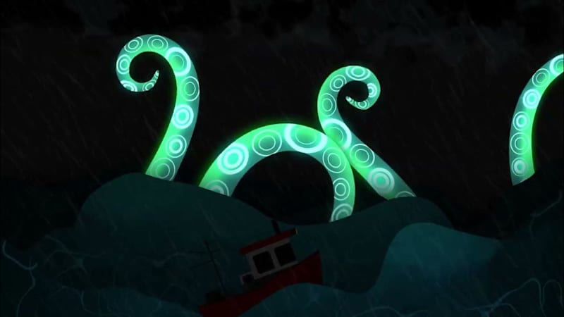 Cover image for Fishing at Night - 2D Animation