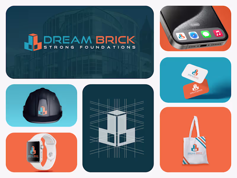 Cover image for Logo design, real estate logo design