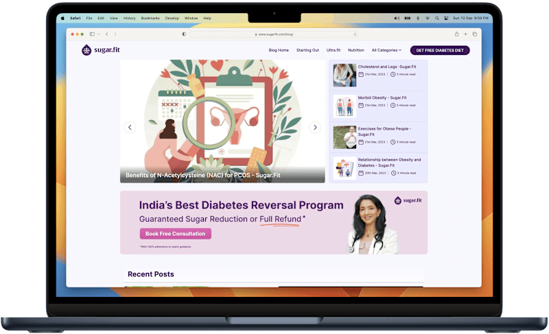 Cover image for sugar.fit Website and Blog