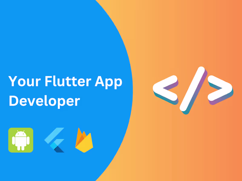 Cover image for I will develop an Android and Ios app using flutter