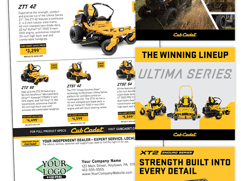 Cover image for Cub Cadet Mailers and Ads