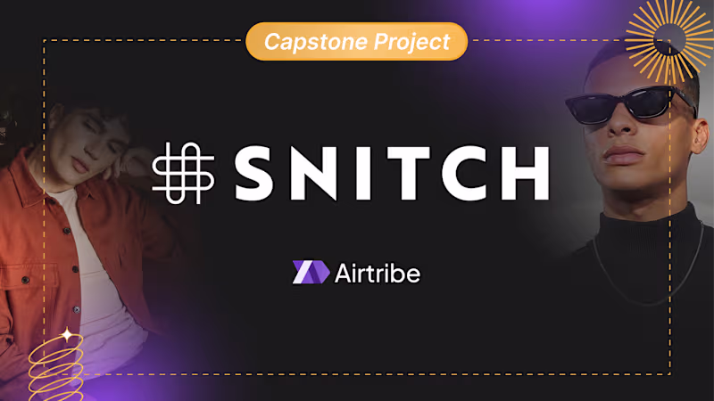 Cover image for Snitch - Case Study