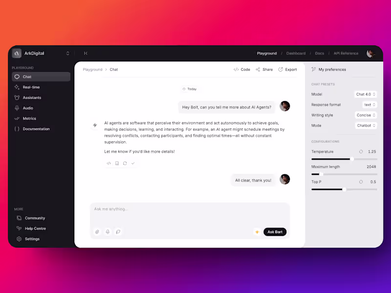 Cover image for AI Chat