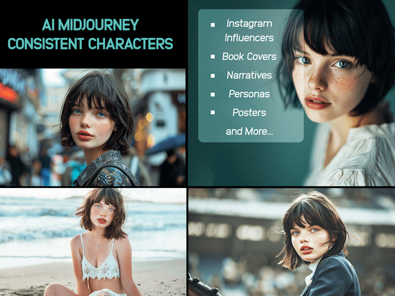Cover image for AI Midjourney Consistent Characters