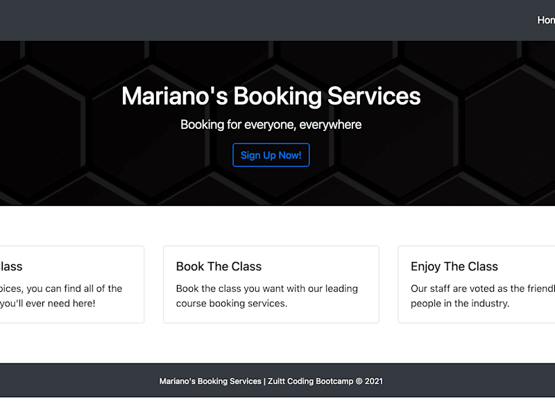 Cover image for Booking Application