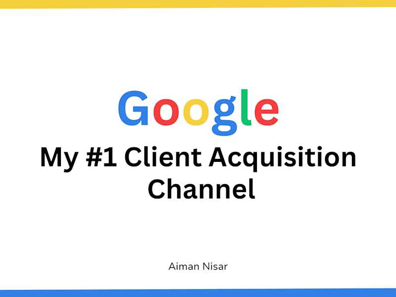 Cover image for Client Acquisition through SEO