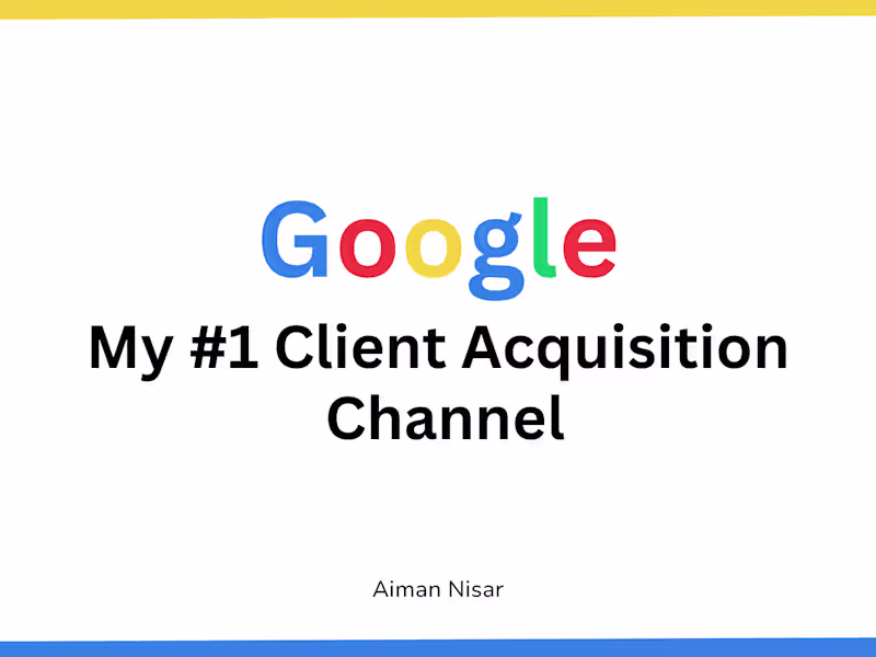 Cover image for Client Acquisition through SEO