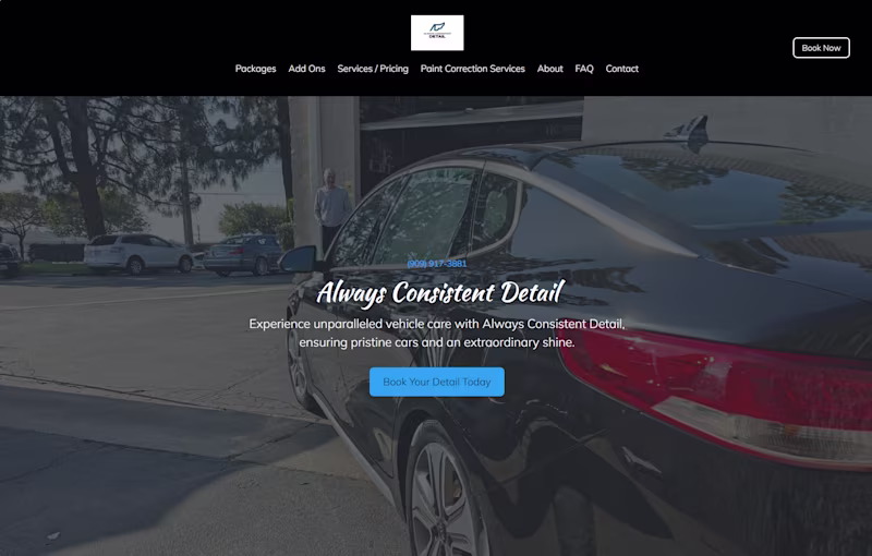 Cover image for "Always Consistent Detail" is a