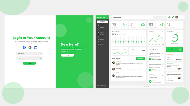 Cover image for SAAS Dashboard UI