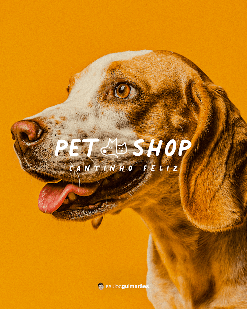 Cover image for Pet Shop • Cantinho Feliz | Visual Identity