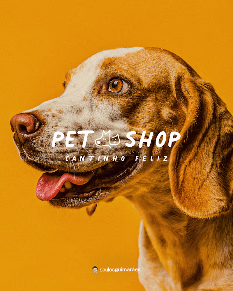 Cover image for Pet Shop • Cantinho Feliz | Visual Identity
