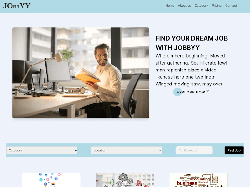 Cover image for Job Board Website