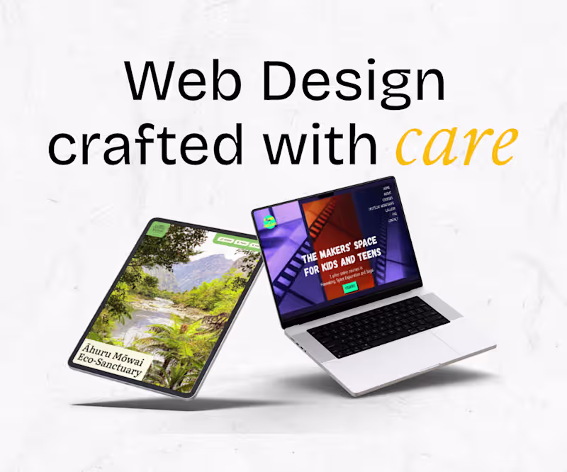 Cover image for Modern Website Design (Desktop & Mobile)
