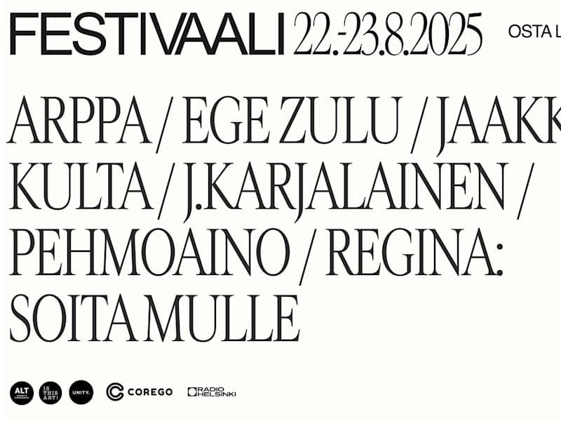 Cover image for FESTIVAALI