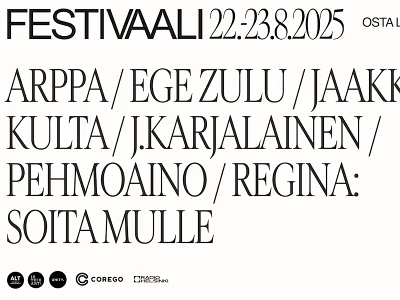 Cover image for FESTIVAALI