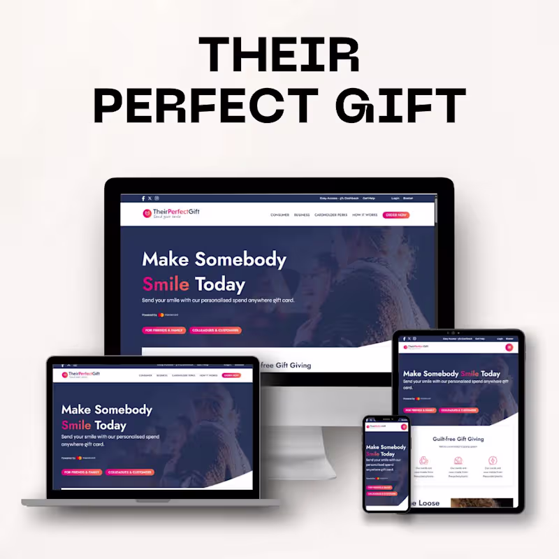 Cover image for Their Perfect Gift - Make Somebody Smile Today
