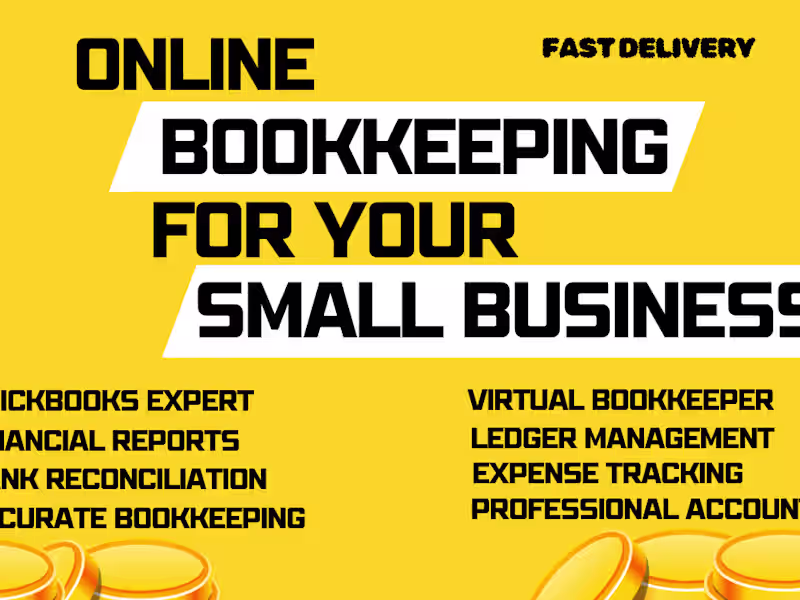 Cover image for I will be your virtual bookkeeper for xero, zoho, and wave