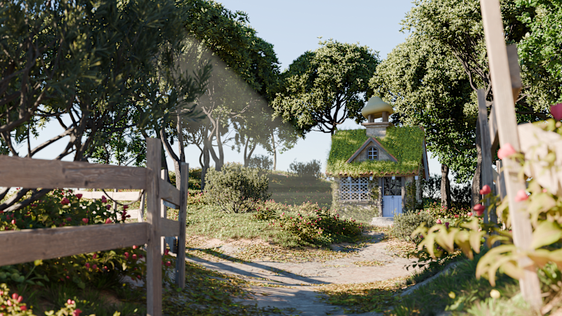 Cover image for Enchanting Forest Cottage