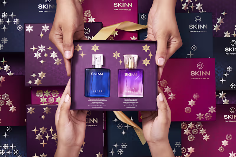 Cover image for Unveiling our latest work for Titan Skinn - a festive gift p...