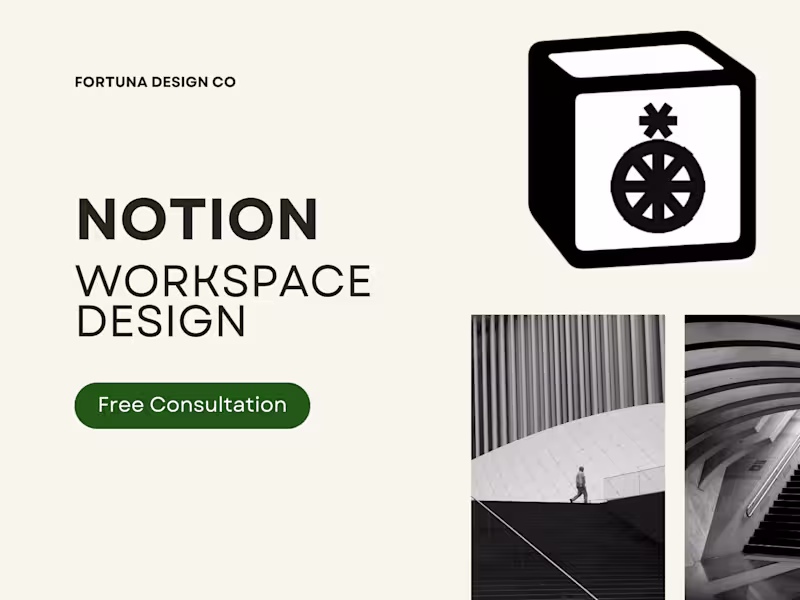 Cover image for Notion Workspace Design