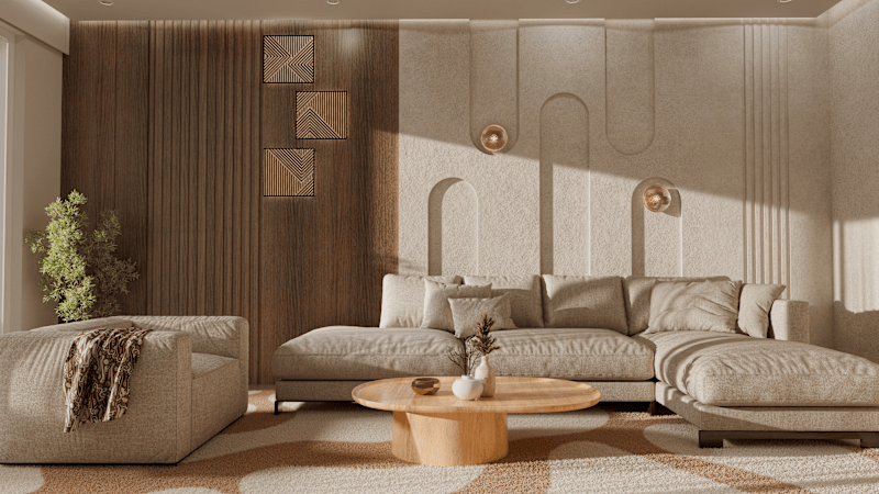 Cover image for Living Room 3D interior